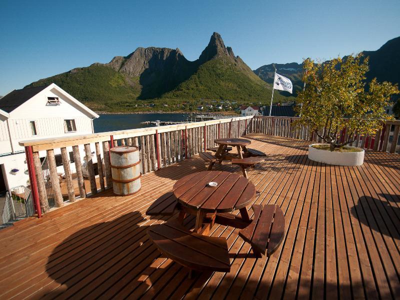 Mefjord Brygge Hotel Tromso Bagian luar foto
